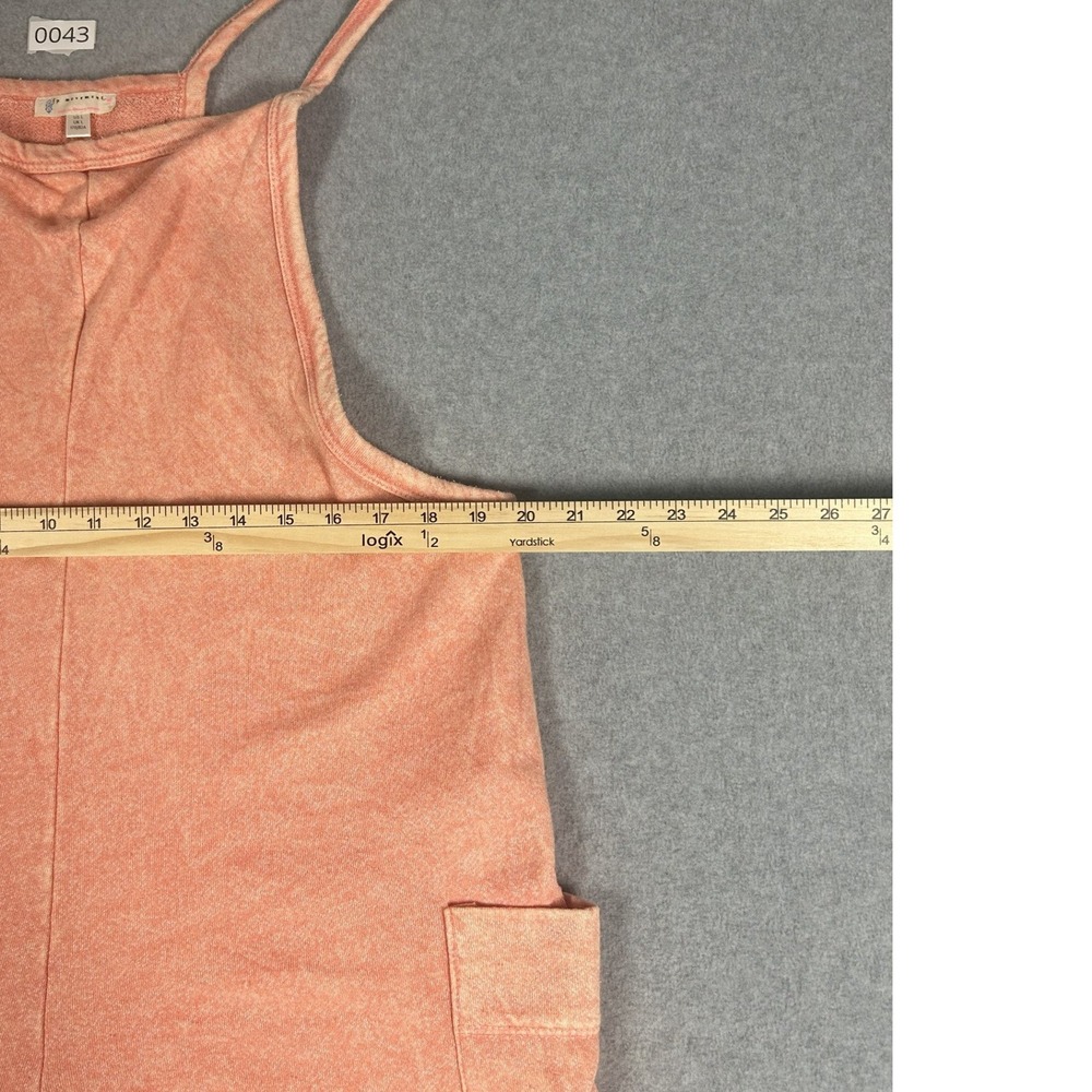 FP Movement Jumpsuit Hot Shot Mineral Wash Large Orange Relaxed Fit - Picture 4 of 11
